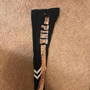 Xs Victoria’s Secret bling leggings. Bnwot.